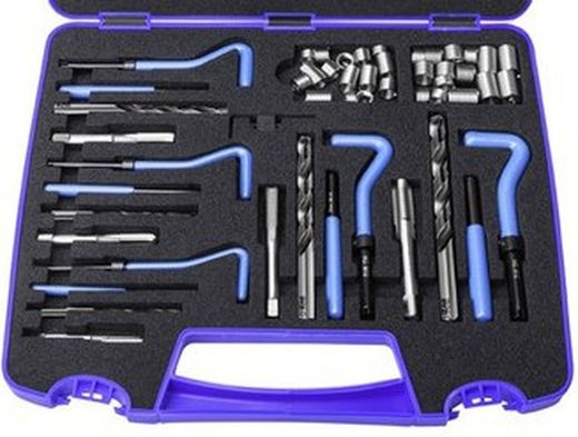 Set de Reparacion de insertos helicoil de Roscas Metricas, Referencia 3310