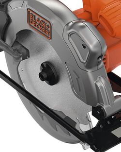 Sierra circular BLACK&DECKER CS1250L-QS Menor vibración y ruido. Ref. 5596X172