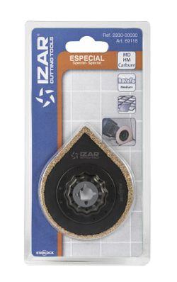 Accesorios para Sierra Oscilante Multi-Funcion Materiales Especiales, Obra, Azulejos, Referencia 2930, Fijacion Starlock