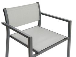 Silla jardín Capri Materiales acero y textilene. Ref. 8704N235