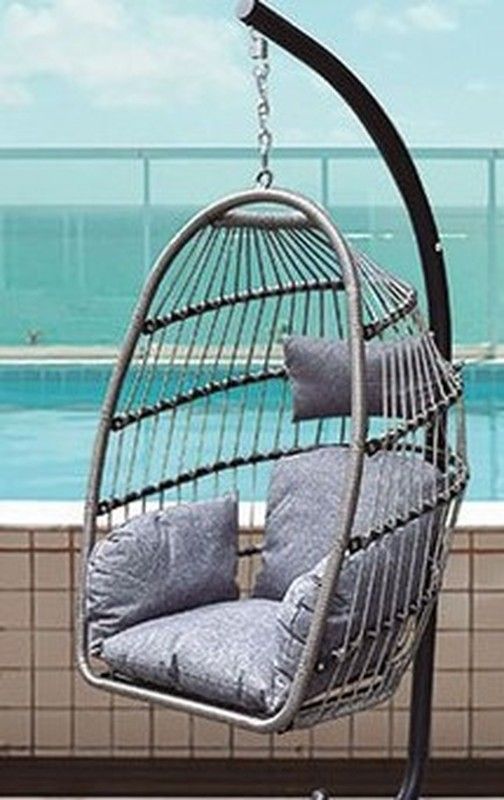 Sillón colgante plegable Relax máximo confort. Ref. 8704N319