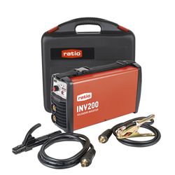Soldador de arco RATIO Inverter INV-200 A Resistente y de gran rendimiento. Ref. 618XIN200