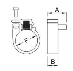 Soporte Para Sensores Dsl Y Dt Para Minicilindros Iso 6432 Y Cilindros Serie A95, Referencia AFX