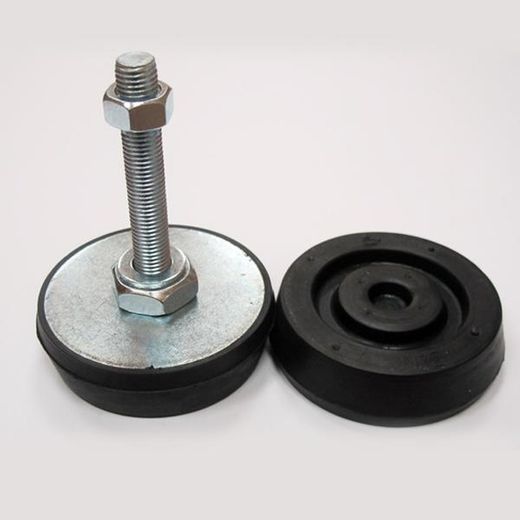 Antivibrante De Soporte Para Maquinaris Con Rosca Metrica 10 Serie Baja, Referencia 00B