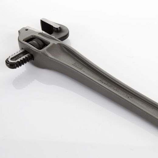 Llave Stillson De Aluminio Acodada 90º ALYCO, Referencia 111415 de 14", Referencia 111419 de 18" y Referencia 111425 de 24"