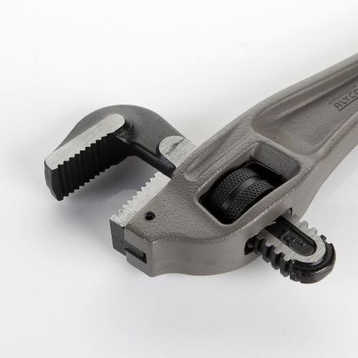 Llave Stillson De Aluminio Acodada 90º ALYCO, Referencia 111415 de 14", Referencia 111419 de 18" y Referencia 111425 de 24"