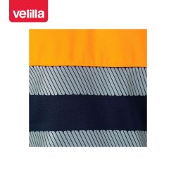 Sudadera bicolor con media cremallera cinta segmentada. Referencia 305703