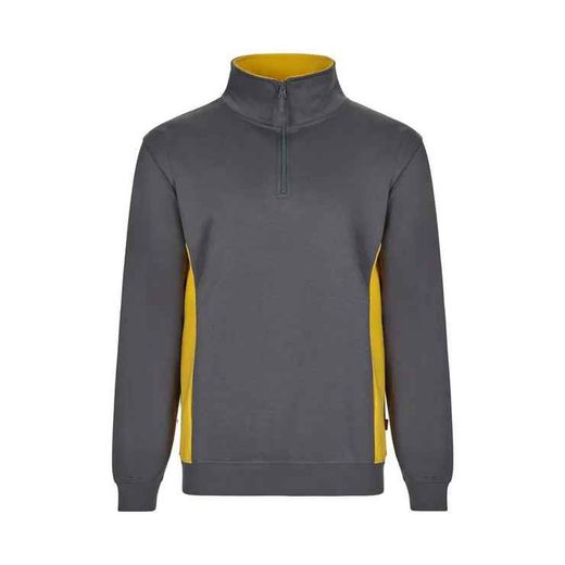 Sudadera Bicolor Con Media Cremallera Referencia 105704