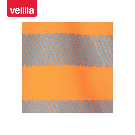 Sudadera con media cremallera cinta segmentada. Alta visibidad ref. 305704