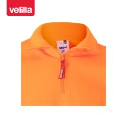 Sudadera con media cremallera cinta segmentada. Alta visibidad ref. 305704