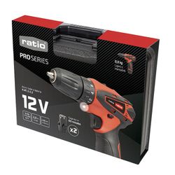 Taladro atornillador batería RATIO R-AT12-2.2 Cargador rápido. Referencia 7994X429