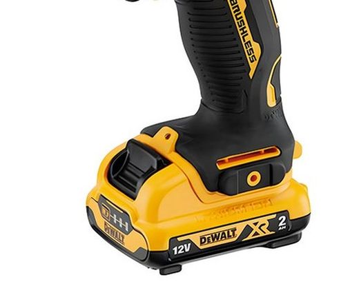 Taladro atornillador DEWALT DCD710D2-QW XR 12V Motor sin escobillas. Ref. 5596X701