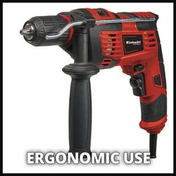 Taladro percutor con cable EINHELL TC-ID 720/1 Manejo cómodo y seguro. Referencia 5900X97