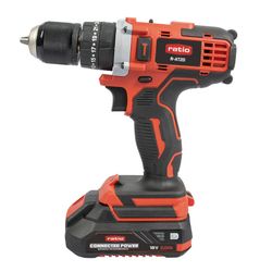 Taladro/atornillador percutor a batería RATIO R-AT20. Connected Power Ref. 7994X412