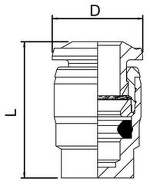 Racor Tapon Terminal