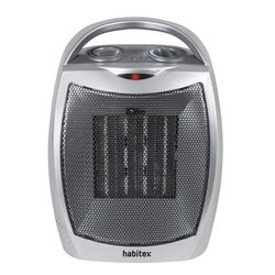 Termoventilador cerámico HABITEX E312 1500W Con protección para evitar el sobrecalentamiento. Ref. 9310R312