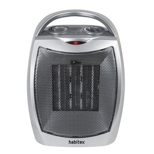Termoventilador cerámico HABITEX E312 1500W Con protección para evitar el sobrecalentamiento. Ref. 9310R312