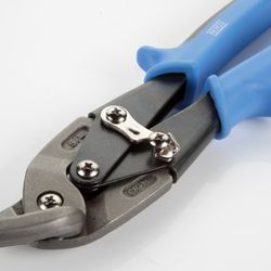 Tijera cortachapas articulada corte a izquierda para corte de chapa metálica, pladur, chapa de madera con multiplicador de esfuerzo Alyco, Referencia 108110