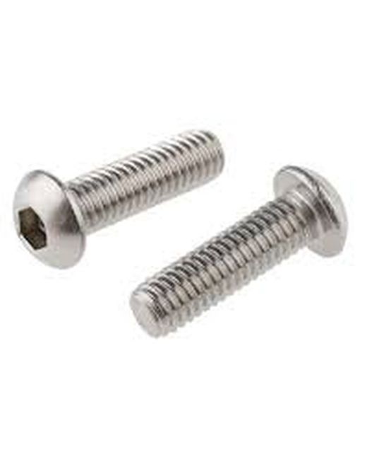 Tornillo Allen Cabeza Redonda Din 7380- Inox.