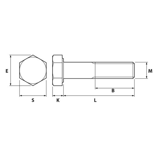 Tornillo Din 931 8.8 Cincado