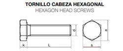 Tornillo Inoxidable Din 933