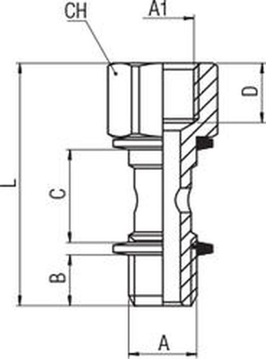 Tornillo Simple Macho-Hembra