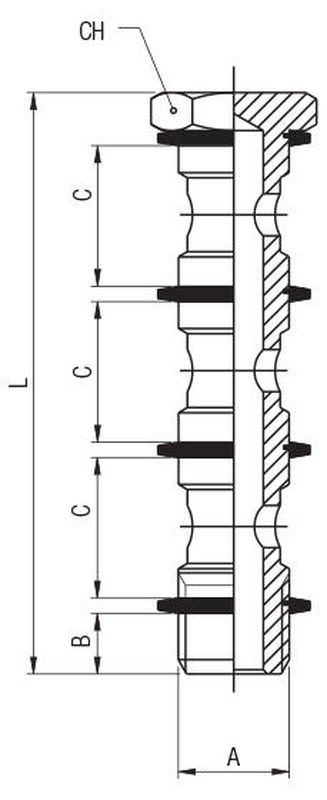 Tornillo Triple