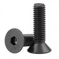 Tornillo Whitworth Cabeza Avellanda Con Allen Interior, Din 7991, Calidad 12.9, Rosca 1/4" 20 Hilos