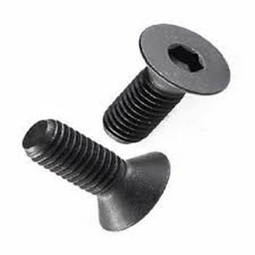 Tornillo Whitworth Cabeza Avellanda Con Allen Interior, Din 7991, Calidad 12.9, Rosca 1/4" 20 Hilos