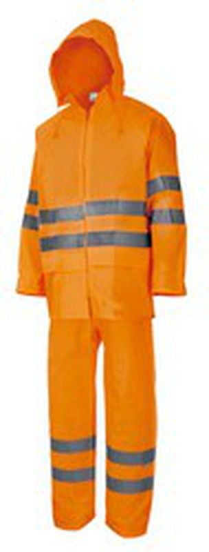 Traje De Lluvia Dos Piezas Alta Visibilidad Referencia 189.