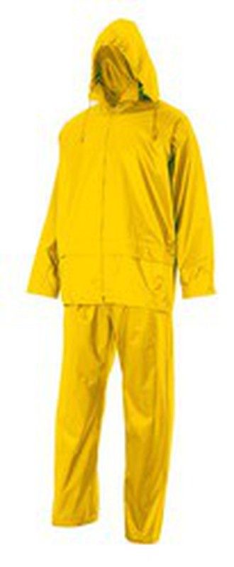 Traje De Lluvia Dos Piezas Con Capucha Oculta . Referencia 195