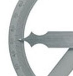 Transportador De Ángulos  Disco  de 200, Longitud 300 Milimetros, Referencia 25480401