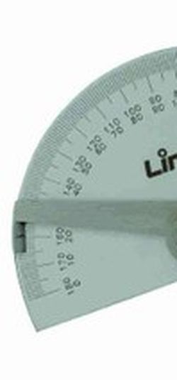 Transportador De Ángulos  Protractor 2549-Circular, Disco de 85 y Longitud de 150 Milimetros, Referencia 25490103