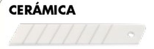 Recambio cuchillas cutter, en blister de 10 unidades.