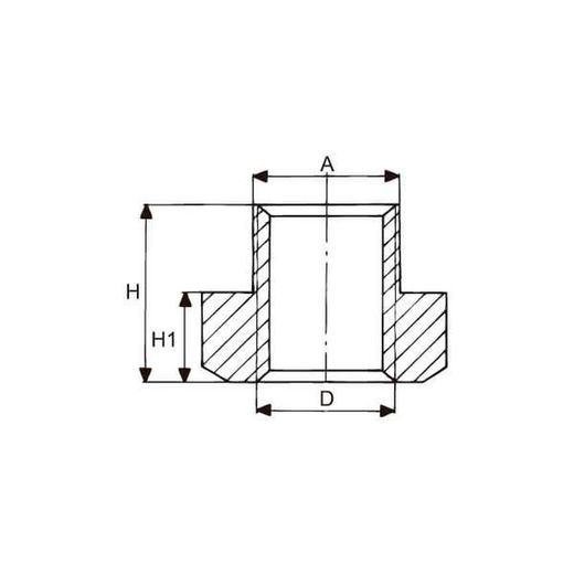 Tuerca En 'T', Canal Normalizado Din 508