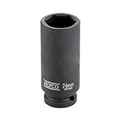 Llave De Vaso De Impacto Serie Larga De cuadradillo de 1/2" Alyco. Referencia 198258