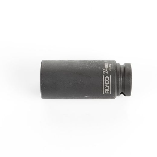 Llave De Vaso De Impacto Serie Larga De cuadradillo de 1/2" Alyco. Referencia 198258