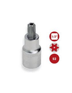 Llave De Vaso Con Punta Torx Tipo Tpx De Cuadradillo de 1/2", De TPX-20 A TPX-60