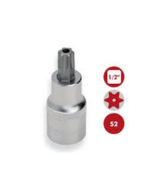 Llave De Vaso Con Punta Torx Tipo Tpx De Cuadradillo de 1/2", De TPX-20 A TPX-60