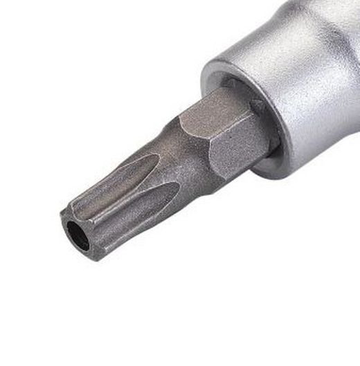 Llave De Vaso con Cuadradillo de 3/8" Punta Torx Inviolable