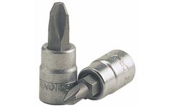 Llave De Vaso Con Punta Philips O Estrella Con Cuadradillo De 1/4, De Ph0 a Ph3