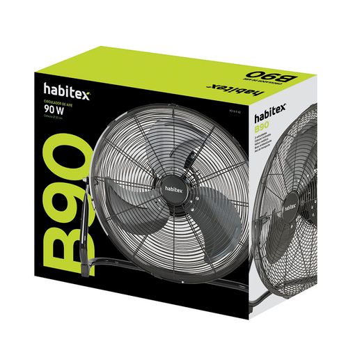 Ventilador-circulador aire HABITEX B90. Ref. 9016R42