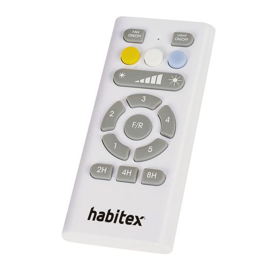 Ventilador techo HABITEX VTR 4500 con LED Con 3 velocidades y giro de las hélices reversibles. Ref. 9016R30