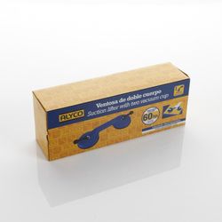 Ventosa De Doble Cuerpo Con Capacidad De 60 kg ALYCO, Referencia 198010