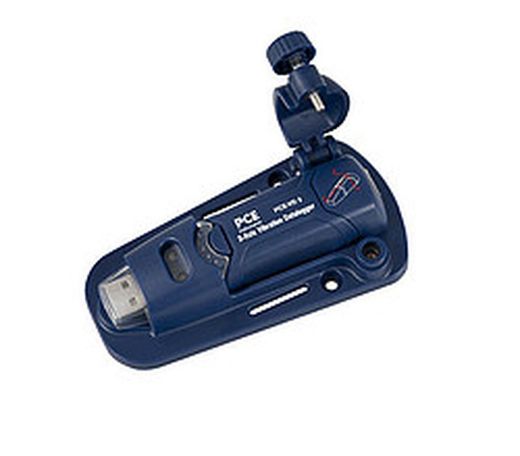 Vibrómetro Pce-Vd 3 Es Un Registrador De Datos Universal En Miniatura Que Integra Un Sensor De Aceleración Triaxial (Ejes X, Y, Z). El Sensor Interno Del Registrador De Vibración Tiene Un Rango De Medición De ±18 G Por Eje.
